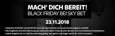Top SkyBet Aktionen zum Blackfriday