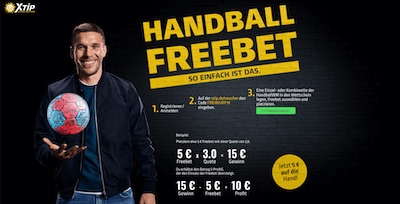 XTiP Freebet zur Handball WM 2019