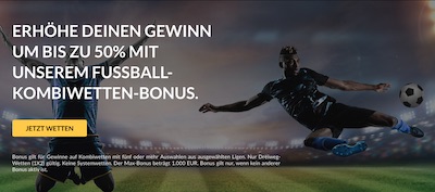 BonkersBet Kombi Bonus 