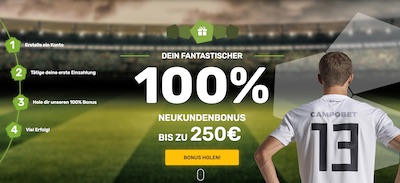 Campobet Bonus für Neukunden