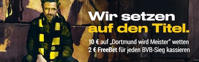 Bwin Freebet Aktion mit BVB Meister Wette