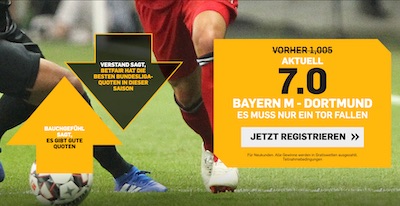 Betfair Boost FCB BVB mind 1 Tor