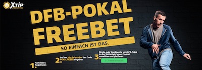 XTiP Freebet zum DFB Pokal