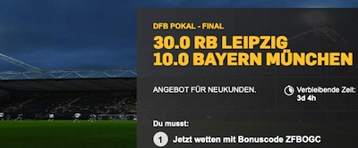 Betfair Boost: 30.0 auf Leipzig, 10.0 auf Bayern