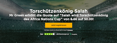 Mr Green Afrika Cup Boost Salah Torschützenkönig