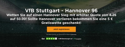 Mr. Green Stuttgart gegen Hannover 