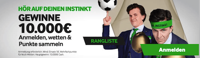 Betway Sommer Rangliste