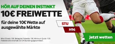 Betway 10€ Freiwette