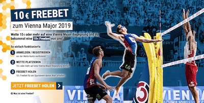 Freebet bei Cashpoint Volleyball Vienna 