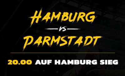 Energybet Quotenboost 20.0 HSV Darmstadt