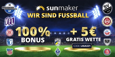 sunmaker bonus gratiswette