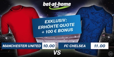 Bet-at-home ManU Chelsea Quotenboost