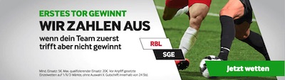 Betway Leipzig Frankfurt Aktion 1. Tor