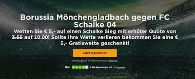 Mr. Green Quotenboost auf Schalke