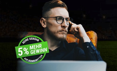 NEO.bet: 5% mehr Gewinn auf deine Kombiwetten bei NEO.bet