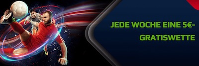 5€ Bundesliga Freebet - jede Woche bei Netbet