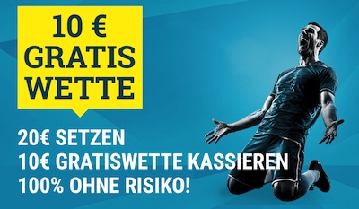 Sportwetten.de 10 Euro Freebet