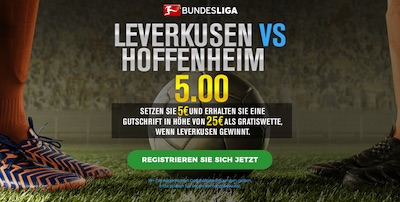 Mega Quoten zu Leverkusen-Hoffenheim bei Ohmbet