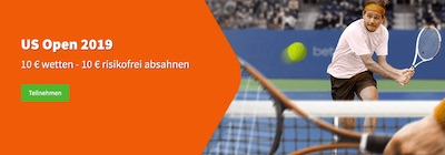 Betsson Wette ohne Risiko US Open