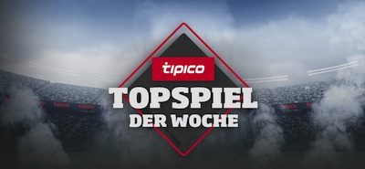 Chance auf 1.000€ beim Tipico Topspiel der Woche