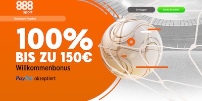 888sport Bonus für Neukunden