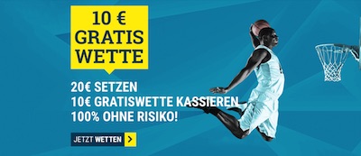 Sportwetten.de Basketball WM 10€ Gratisguthaben