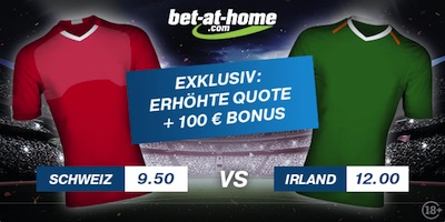 Bet-at-home Schweiz Irland Quotenboost