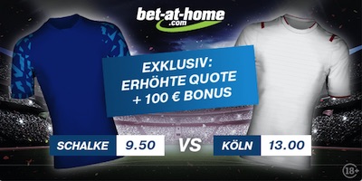 Bet-at-home Schalke 04 FC Köln Quotenboost