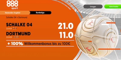 888sport: Wettquoten zum Revier-Derby erhöht