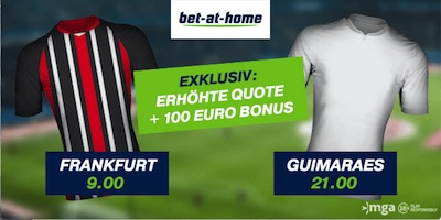 Bet-at-home SGE Guimaraes erhöhte Quoten wetten