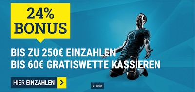 Sportwetten.de Einzahlungsbonus Gratiswette