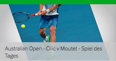 Gewinnt dein Spieler den 1. Satz, gewinnst du deine Betway Australian Open Wette