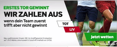 Betway Tottenham Liverpool erstes Tor gewinnt