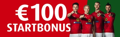 Tipp3 Startbonus im Wert von 100 Euro