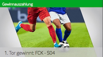 Betway 1. Tor gewinnt Aktion zu Köln gegen Schalke