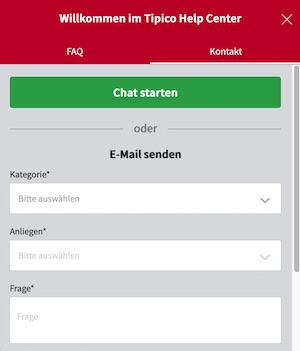 Kundenservice Tipico Kundenservice Tipico