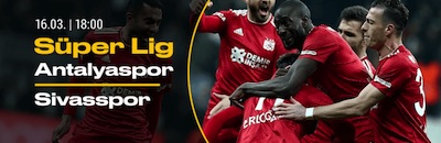 Bwin Banner zu Antalyaspor gegen Sivasspor