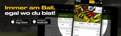 Bwin Sportwetten App für Android und iOS