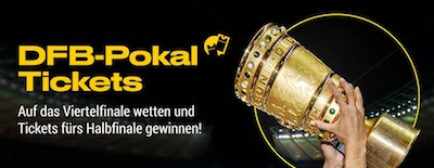 Bwin verlost Tickets für das Halbfinale des DFB-Pokals