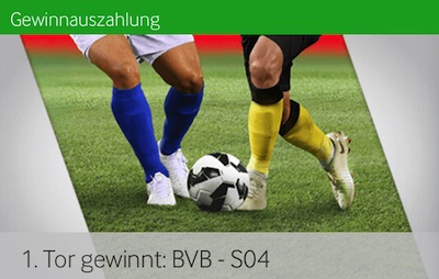 Betway Revierderby 1. Tor gewinnt wetten