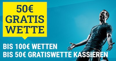 50 Euro bei sportwetten.de zum 25. Bundesliga-Spieltag