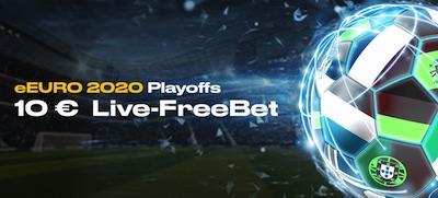 Bwin eEuro 2020 Playoffs 10€ Live Freiwette