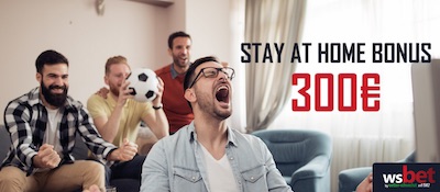 wsbet Stay Home Promotion