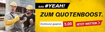 BVB Quote gegen Bayern steigt bei Interwetten