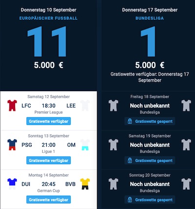 MyBet 5000 Euro Wettbewerb