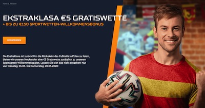 STSbet Ekstraklasa gratis Wettguthaben wetten