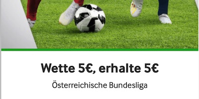 Betway Österreichische Bundesliga 5€ Wettguthaben