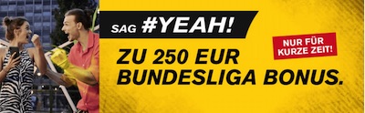 Interwetten Bundesliga Österreich 250€ Guthaben