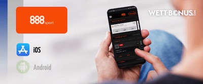 888 app für Sportwetten