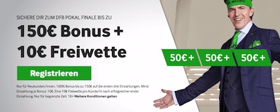 Betway Pokal Endspiel Ersteinzahlung Aktion